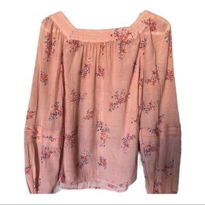 women’s peach blouse Lauren Conrad size XS